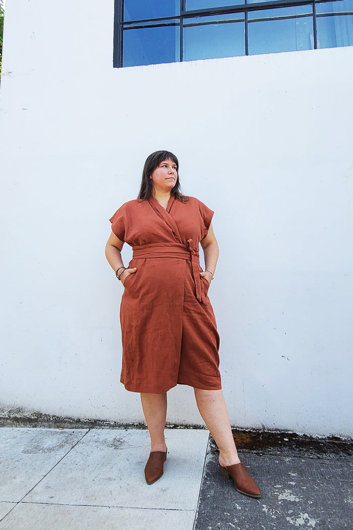 Wildwood Wrap Dress Curvy Fit Sewing ...